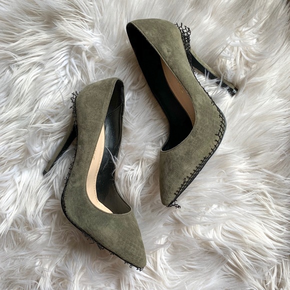 Lola Shoetique Shoes - ⭐️2/$25 Lola Shoetique Deconstructed Fishnet Pumps